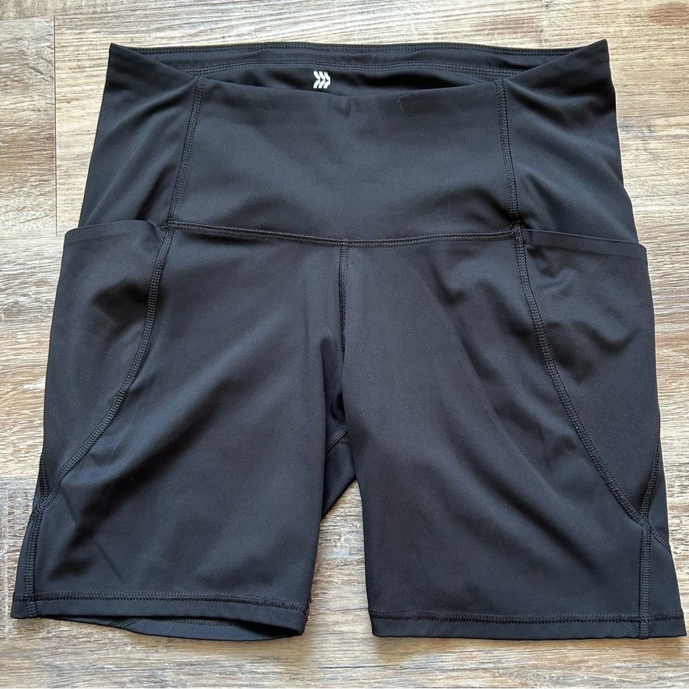 All in Motion Women's Black Bike Shorts
